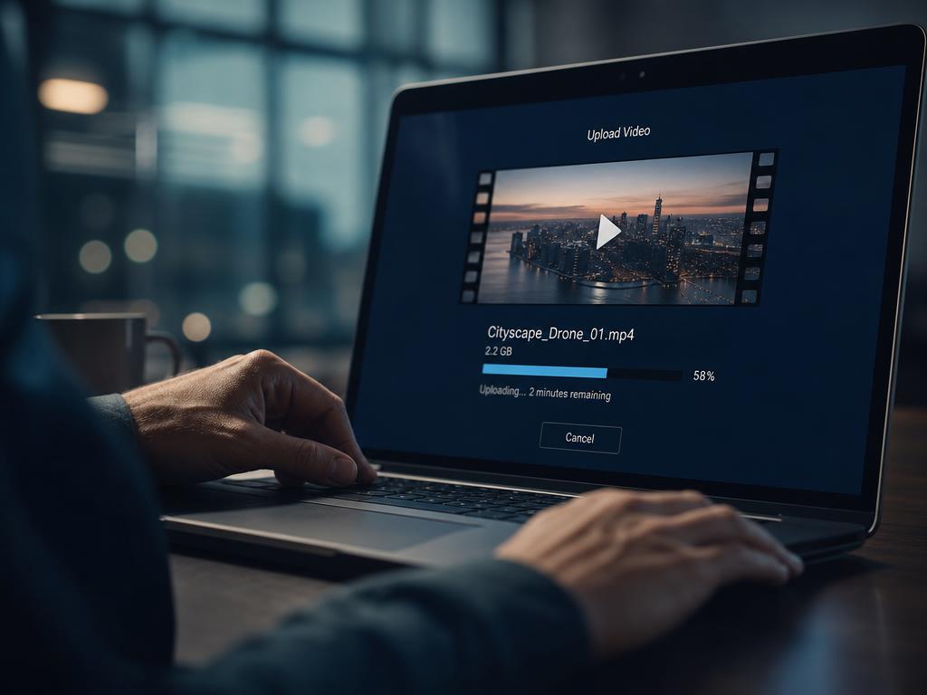 Upload your video.
